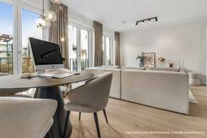 Möbliert: 3-Zimmer Mietwohnung direkt am Westpark - All-Inclusive-Miete – Nestroystraße 13, 81373 München – Vorschaubild 4
