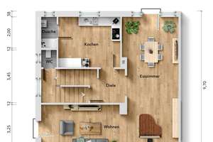 Zweifamilienhaus mit Garten, Doppelgarage und Fernblick in Wetter (Ruhr) - Grenze Witten-Bommern – Die vollständige Adresse der Immobilie erhältst du vom Anbieter., 58300 Wetter (Ruhr) – Vorschaubild 36