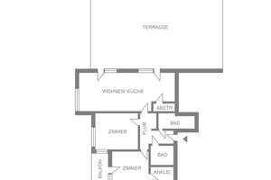 Penthouse Wohnung mit toller Dachterrasse – Die vollständige Adresse der Immobilie erhältst du vom Anbieter., 38446 Steimker Berg, Wolfsburg – Vorschaubild 15