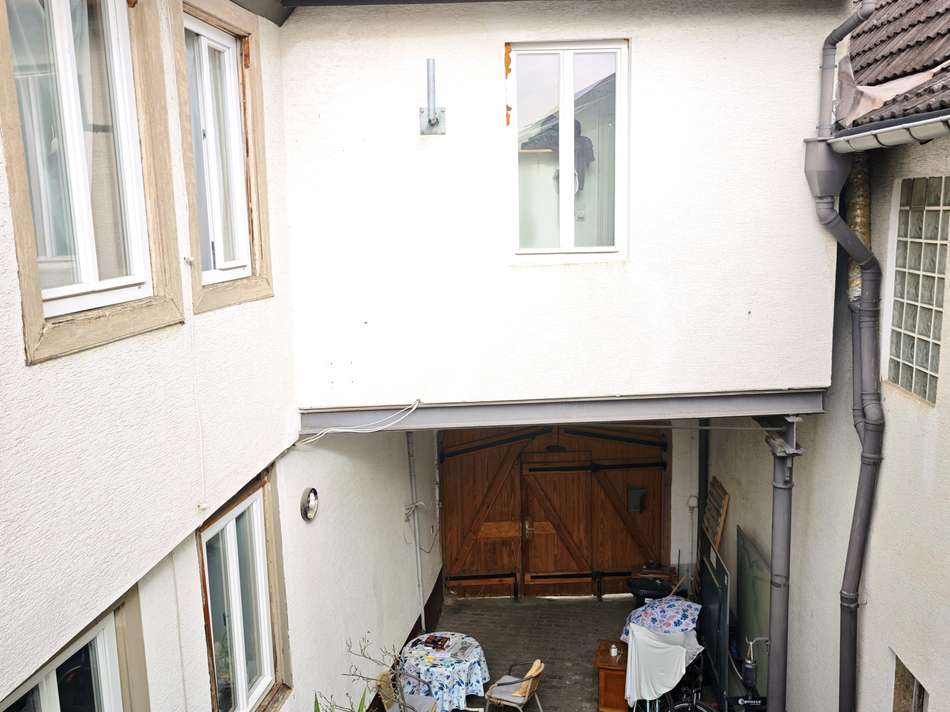 Blick von der Dachterrasse