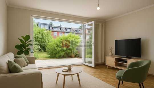 Bild von Top!! geringe Erbpacht - Reihenmittelhaus mit traumhaftem Garten