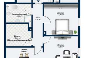 Einzigartiger repräsentativer Stilaltbau in bester zentraler Geschäftslage mit vielen Stellplätzen – Die vollständige Adresse der Immobilie erhältst du vom Anbieter., 61250 Usingen – Vorschaubild 23