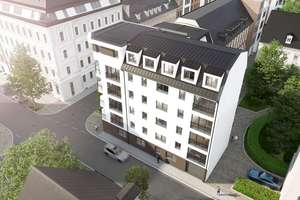 Neubau - Moderne Penthousewohnung in Leipzig - direkt vom Bauträger mit großer 40qm Dachterrasse – Hirzelstraße 20, 4229 Kleinzschocher, Leipzig – Vorschaubild 2