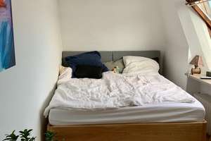 Untermiete 10.01.26 - 06.03.26 | DG-Whg. 3 Zimmer | Guter Remote Arbeitsplatz – Nymphenburger Straße 75, 80335 St. Vinzenz, München – Vorschaubild 5