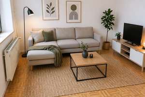 Lichtdurchflutete Wohnung mit wohnlichem Ambiente