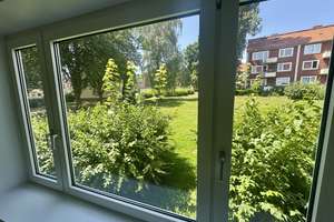Lichtdurchflutete 3-Zimmer-Erdgeschosswohnung mit traumhaftem Panoramablick ins Grüne – Burgwall 16, 38229 Gebhardshagen, Salzgitter – Vorschaubild 2