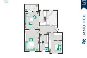 ++ Leerstehende 4-Zimmer-Wohnung in traumhafter Wohnlage Leipzigs ++ – 4105 Gohlis-Süd, Leipzig – Vorschaubild 27