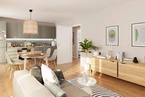 Barrierefreie Erdgeschosswohnung mit zwei Terrassen, Lounge und Garten – Wiltbergstraße 100 Haus 53, 13125 Buch, Berlin – Vorschaubild 1