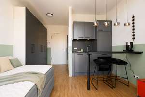 Möbliertes 1-Zimmer-Apartment | All IN-Pauschalmiete – Leopoldstraße 206, 80804 Neufreimann, München – Vorschaubild 3