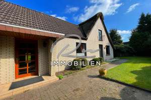 Freistehendes Reetdachhaus + Anbau auf Baugrundstück für ein Einfamilien- oder Doppelhaus! – Die vollständige Adresse der Immobilie erhältst du vom Anbieter., 28777 Rekum, Bremen – Vorschaubild 28