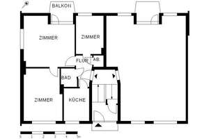 Miet mich - interessante 2,5-Zimmer-Wohnung – Barenburg 17, 28239 Ohlenhof, Bremen – Vorschaubild 2