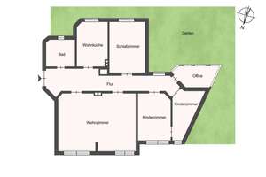 Stilvolle Altbauwohnung in Eilenriedenähe – 30177 List, Hannover – Vorschaubild 13