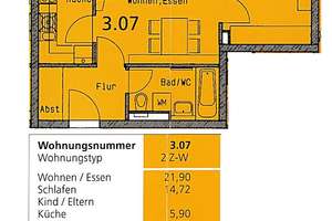 2 ZKB Balkon Wohnpark 'Am Brühl' – Die vollständige Adresse der Immobilie erhältst du vom Anbieter., 99092 Brühlervorstadt, Erfurt – Vorschaubild 2