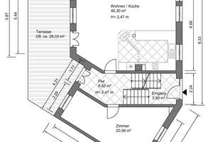 Halle-Giebichenstein: Reihenmittelhaus mit 4 Terrassen, Garten, Garage und Einbauküche – Steiler Berg 11a, 6114 Giebichenstein, Halle (Saale) – Vorschaubild 25