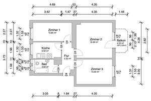 MODERNISIERTE WOHNUNG - SOLIDES BAUJAHR MIT BEGRÜNTEN AUSSENANLAGEN - ZUR ZEIT VERMIETET – Laehr´scher Jagdweg 54 ff, 14167 Zehlendorf, Berlin – Vorschaubild 13