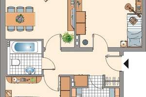 3-Zimmer-Wohnung in Mönchengladbach Windberg – Severingstraße 22, 41063 Windberg, Mönchengladbach – Vorschaubild 2