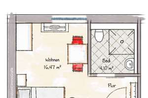 Solide, soziale Investition!
 – Die vollständige Adresse der Immobilie erhältst du vom Anbieter., 93053 Kasernenviertel, Regensburg – Vorschaubild 4