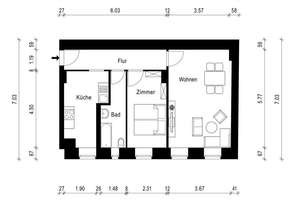 Charmante Altbauwohnung im ruhigen Gartenhaus – Die vollständige Adresse der Immobilie erhältst du vom Anbieter., 10243 Friedrichshain, Berlin – Vorschaubild 9