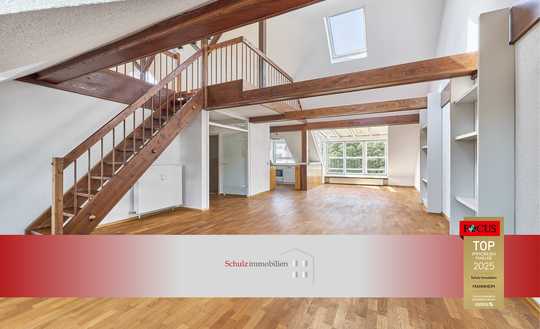 Elegante 3-Zimmerwohnung mit Galerie in Toplage der Mannheimer Oststadt