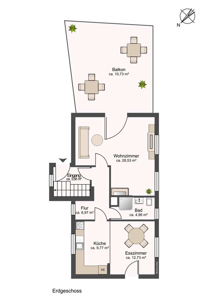 Immobilie in Billigheim - Kuschelig. Charmant. Zuhause. Ihr neues Familiennest in Billigheim mit günstigem Zinssatz möglich - Bild 1
