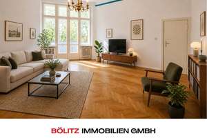 Charlottenburg-Wilmersdorf: 2-Zimmer-ETW mit ca. 72m², Altbauflair, 3,45m Deckenhöhe & 2 Balkonen