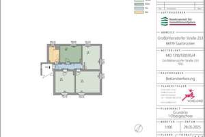 Schöne 3-Zimmerwohnung in Saarbrücken-Schönbach, Großblittersdorfer Str. 253, 1. OG rechts