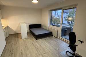 Vollständig renovierte 1-Raum-Wohnung mit Balkon und Einbauküche in Bielefeld – Bielefeld – Vorschaubild 1