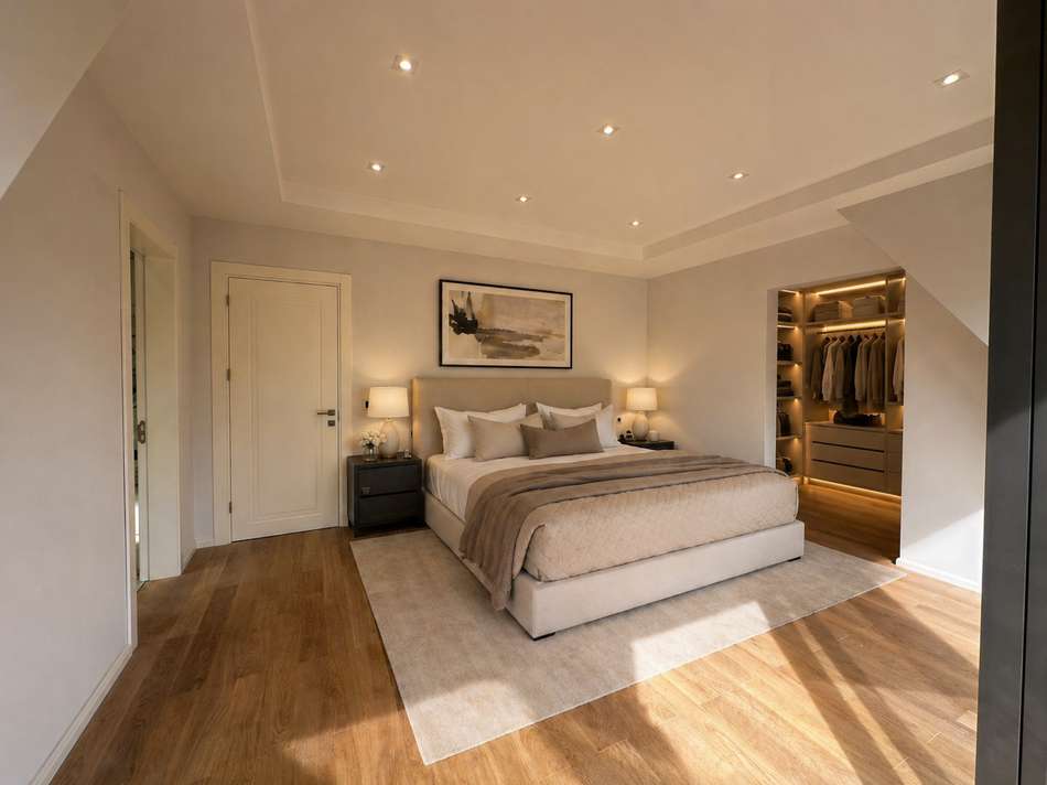 Schlafzimmer - KI Staging