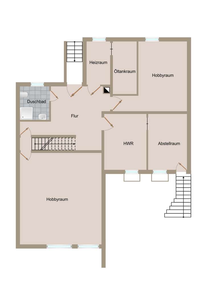 Grundriss - UG