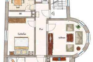 Gepflegte und helle 4 Zimmer-Altstadtwohnung mit Garage – Die vollständige Adresse der Immobilie erhältst du vom Anbieter., 85049 Mitte, Ingolstadt – Vorschaubild 14