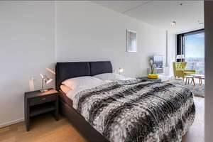 Möbliert: Premium wohnen im FRIENDS Tower – Die vollständige Adresse der Immobilie erhältst du vom Anbieter., 80639 Nymphenburg, München – Vorschaubild 3