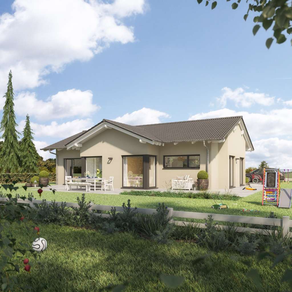 IKONisch einfach Zuhause 101 m² Bungalow in Brandenburg- klare Linien, durchdachter Komfort, pure Le