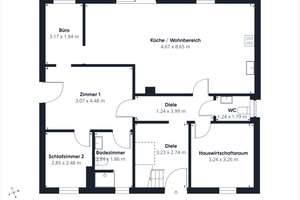 Großes 7-Zimmer Einfamilienhaus aus 2007, Effizienzklasse B, mit PV-Anlage und Kamin in Velstove – Die vollständige Adresse der Immobilie erhältst du vom Anbieter., 38448 Velstove, Wolfsburg – Vorschaubild 13