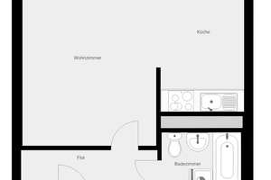 *Dein neuer Lieblingsort: 1-Zimmer mit mit Aufzug ab sofort* – An der Kotsche 40, 4207 Lausen-Grünau, Leipzig – Vorschaubild 10