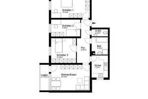 Aubing: Einziehen und wohlfühlen – 4 Zimmer, Westbalkon und Top-Zustand - Sofort bezugsfrei – Die vollständige Adresse der Immobilie erhältst du vom Anbieter., 81243 Aubing-Süd, München – Vorschaubild 19