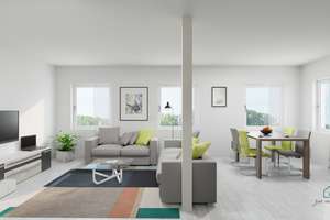 Just Immotions | Attraktive 3-Zimmer-Wohnung mit moderner Ausstattung und klarer Raumstruktur! – Die vollständige Adresse der Immobilie erhältst du vom Anbieter., 86152 Stadtjägerviertel, Augsburg – Vorschaubild 5