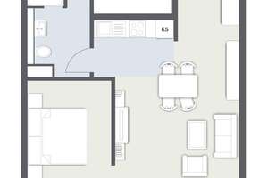 Exklusive Wohnung in Berlin-Mitte | 2 Zimmer | Balkon | Möbliert | Sofort bezugsfertig | Blick auf d – Die vollständige Adresse der Immobilie erhältst du vom Anbieter., 10115 Mitte (Ortsteil), Berlin – Vorschaubild 13