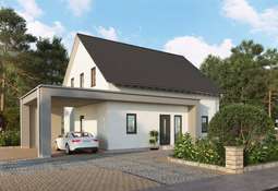 Modernes Wohnhaus mit Carport