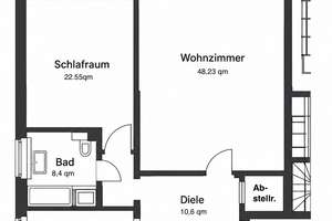 Lebensraum mit Stil: 3-Zimmer-Wohnung in Hannover-Kirchrode – 30559 Kirchrode, Hannover – Vorschaubild 11