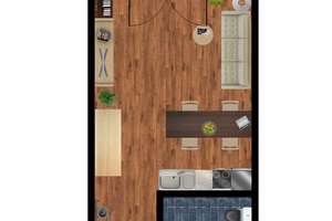 1-Zimmer-Apartment mit Balkon und EBK – Schönebecker Straße 8, 39104 Buckau, Magdeburg – Vorschaubild 9