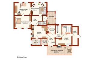 Preis deutlich reduziert ! 2 Fam.-Haus in zentraler Lage mit Garage + Stellplätze - 2 Eingänge – Die vollständige Adresse der Immobilie erhältst du vom Anbieter., 27321 Thedinghausen – Vorschaubild 8
