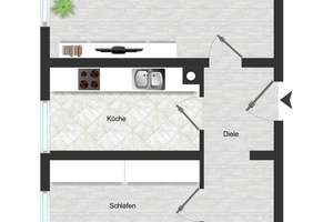 Moderne 2-Zimmer-Wohnung in München zu vermieten – Bellinzonastraße 28, 81475 Fürstenried-West, München – Vorschaubild 12