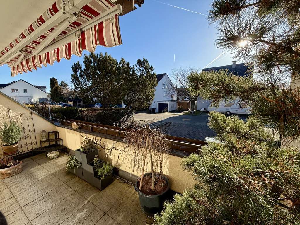 Immobilie in Schlaitdorf - Gepflegte 2-Zimmer Wohnung - mit Südterrasse und neuer Heizung - Bild 0