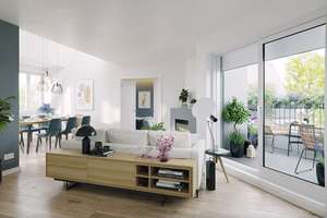 Traumhafte 3-Zimmer Dachgeschosswohnung mit Terrasse und Seeblick – Brienzer Straße 59, 13407 Reinickendorf (Ortsteil), Berlin – Vorschaubild 2