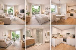 Eberswalde: ERSTBEZUG im LUXUS Neubau: 1-Zi-Whg im 4.OG
21m² MIT BALKON ab 2028 BEZUGSBEREIT – Die vollständige Adresse der Immobilie erhältst du vom Anbieter., 16225 Eberswalde – Vorschaubild 27