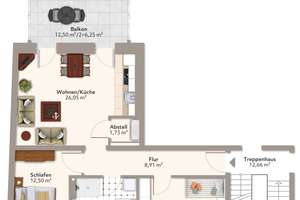 Energieeffizientes Wohnen: Moderne 3-Zimmer-Wohnung mit Balkon in Elbnähe – Alt Salbke 67, 39122 Salbke, Magdeburg – Vorschaubild 8