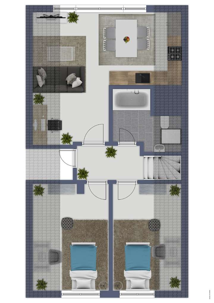 Grundriss Dachgeschoss