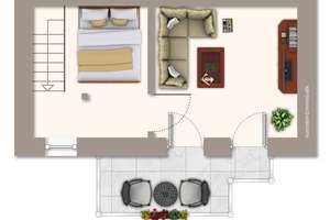 Haus im Haus: einzigartige Maisonettewohnung mit Balkon und Hofterrasse - anschauen lohnt sich! – Die vollständige Adresse der Immobilie erhältst du vom Anbieter., 75173 Südweststadt, Pforzheim – Vorschaubild 12