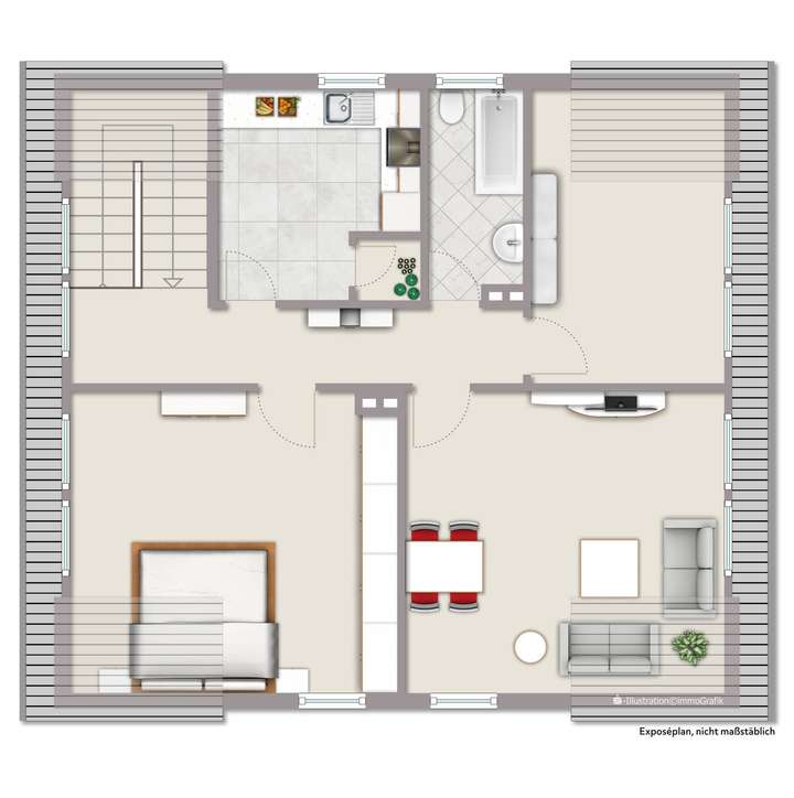 Grundriss, Dachgeschoss