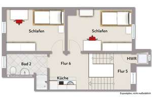 Renditekracher mit Konzept: Reihenmittelhaus mit 6 Zimmern und attraktiver Einzelvermietungsstruktur – Die vollständige Adresse der Immobilie erhältst du vom Anbieter., 76187 Knielingen, Karlsruhe – Vorschaubild 28